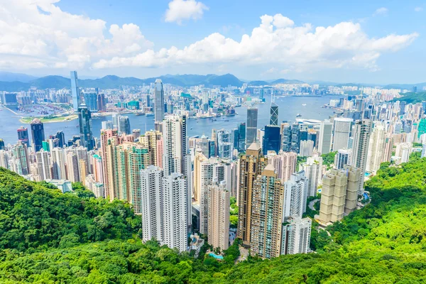 Scene of the Victoria Harbour — Stock Photo, Image