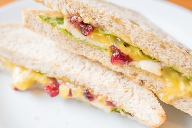 lezzetli tavuk sandviç