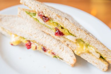 lezzetli tavuk sandviç