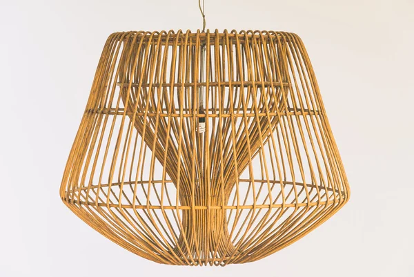 Lampe décorative en bois — Photo