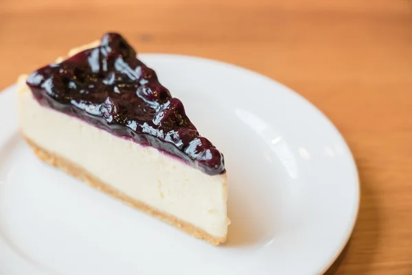 Blueberry cheese cake — Stock Photo, Image