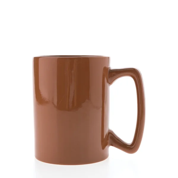 Чашки коричневого кави — стокове фото