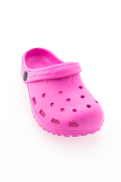 Pink rubber Sandals — Stock Photo, Image