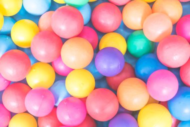 Colorful balls background