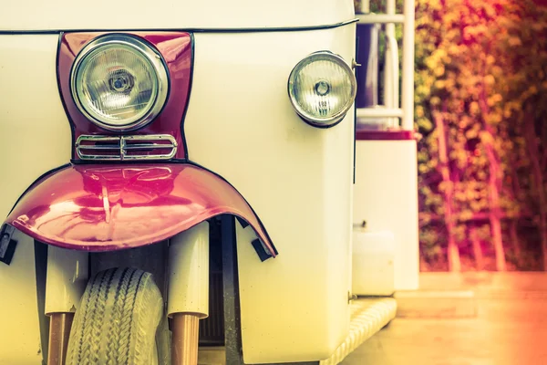 Lámpara de faro de coche vintage — Foto de Stock