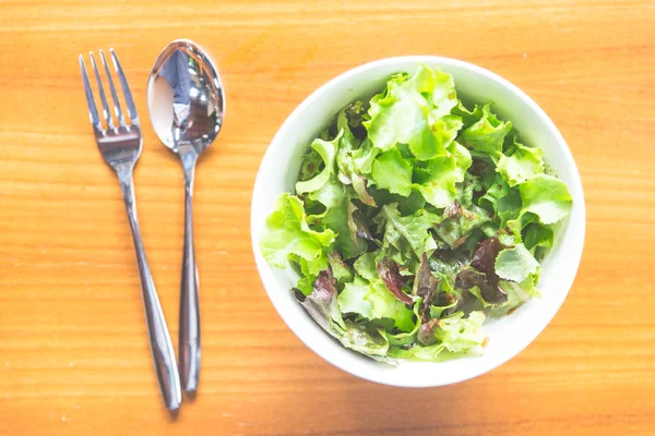 Salada de legumes verdes — Fotografia de Stock