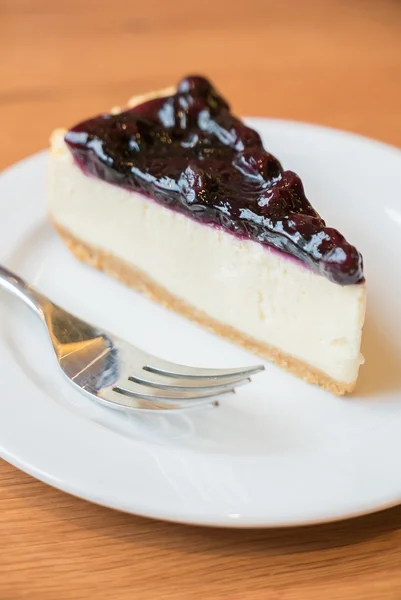 Tarta de queso arándano —  Fotos de Stock