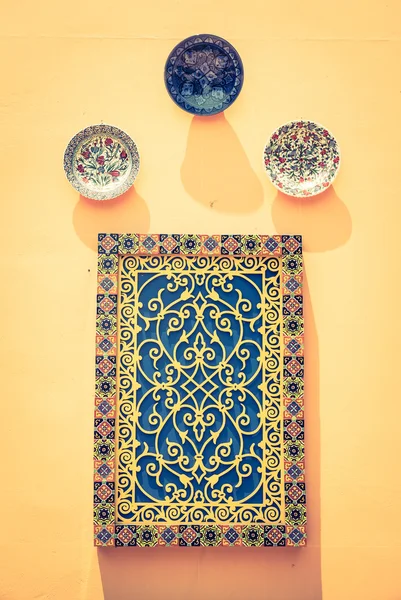 Decoration morocco on wall — Stock Photo, Image