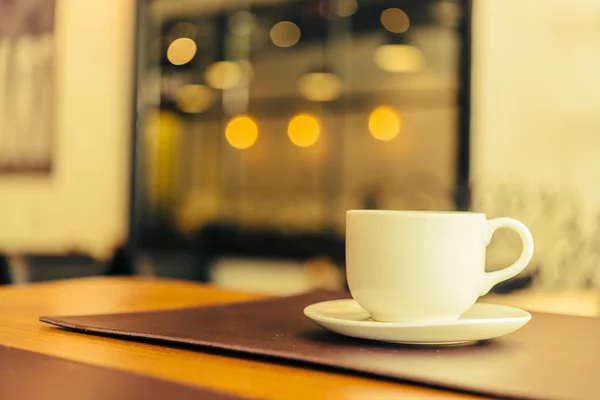 Taza de café en la cafetería —  Fotos de Stock