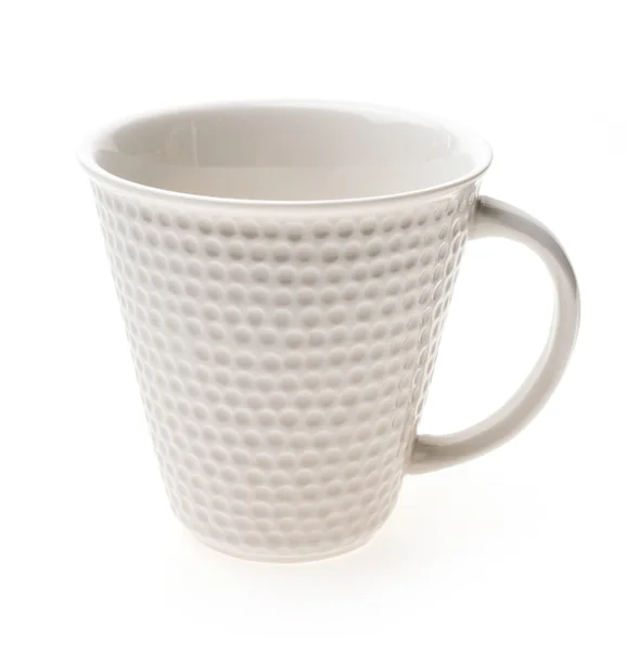 Чашка белого кофе — стоковое фото