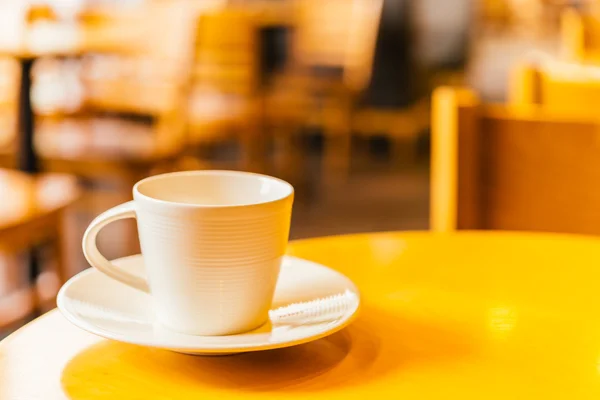 Taza de café en la cafetería —  Fotos de Stock