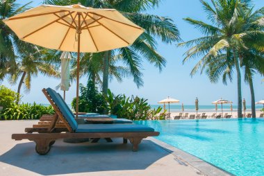 Şemsiye güverte Havuzu