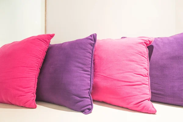 Pillows on bedroom — Stock Photo, Image