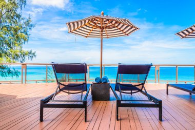 Şemsiye havuzu sandalye