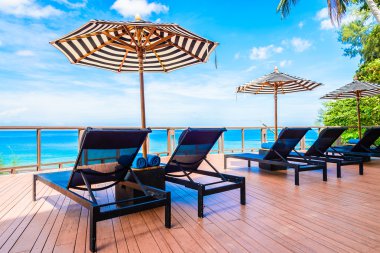 Şemsiye havuzu sandalye