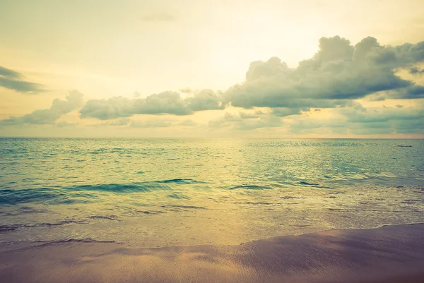 Beach and sea waves