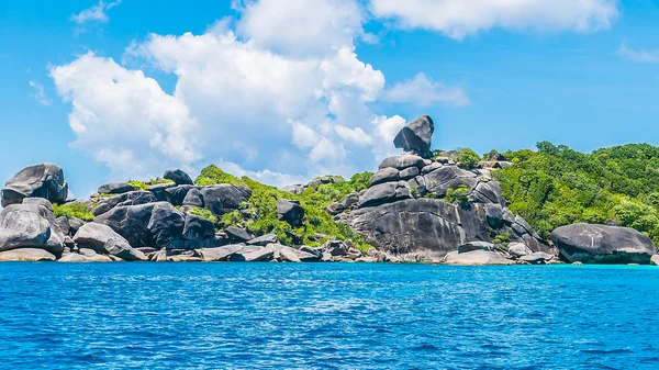 Ilha semelhante no mar andaman — Fotografia de Stock