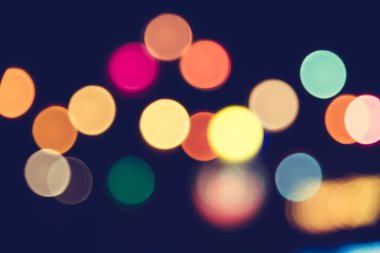 soyut bokeh ışık