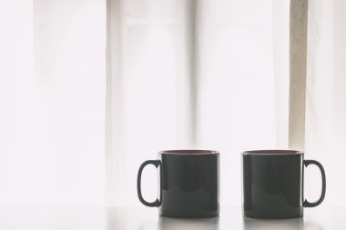 Siyah kahve bardağı