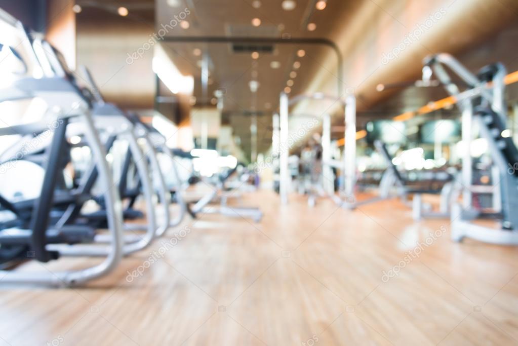 Abstract blur gym