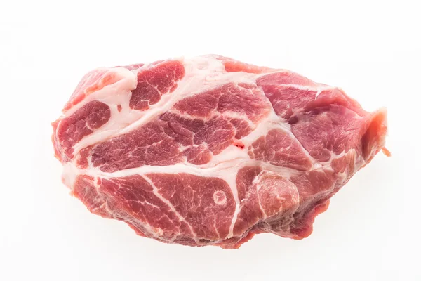 Ruwe varkensvlees geïsoleerd — Stockfoto