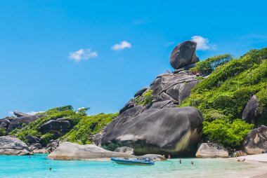 tropikal Adası ve deniz