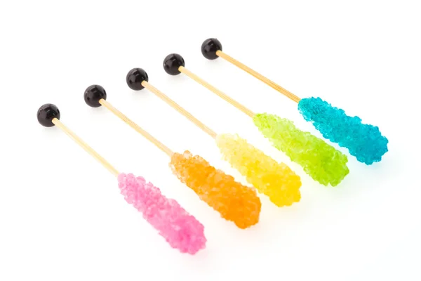 Crystal sugar sticks — Stock Photo, Image