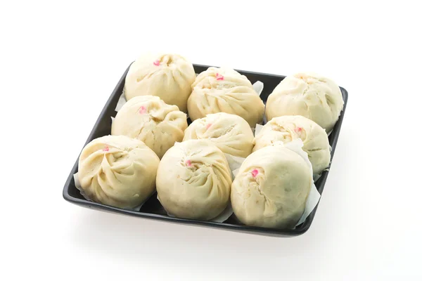 Dumpling bullar på tallrik — Stockfoto