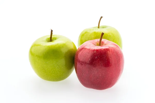 Manzanas maduras coloridas —  Fotos de Stock