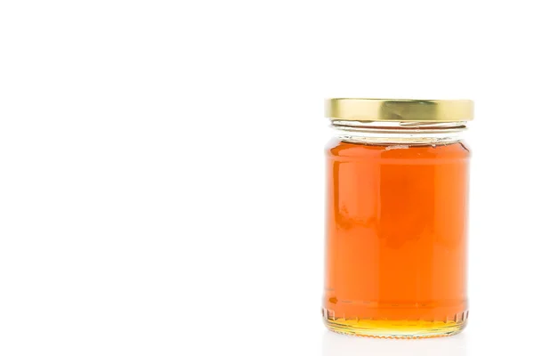 Orange jam jar — Stock Photo, Image