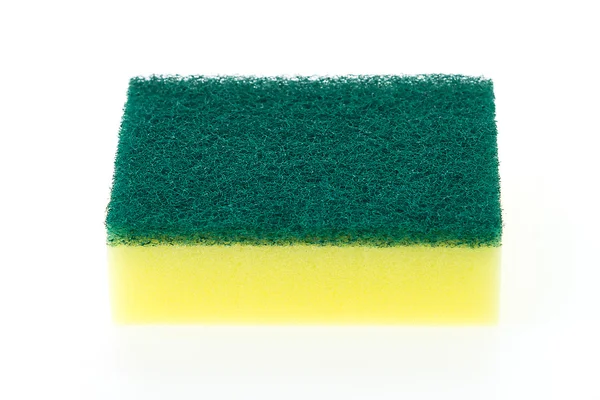 Green and yellow Sponge — Stock Photo, Image