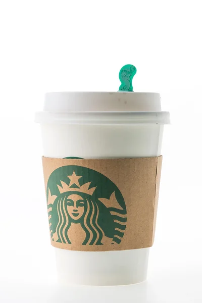 Starbucks kaffe kopp — Stockfoto