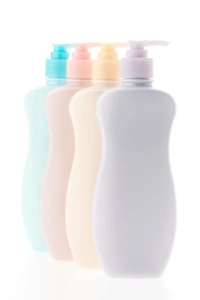 Blank lotion bottles — Stock Photo, Image