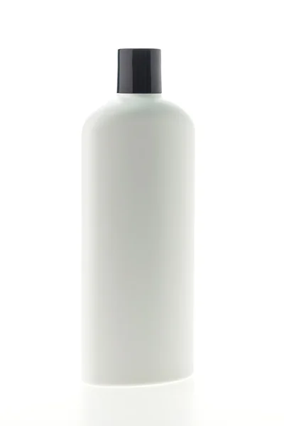 空白的洗发水瓶子 — 图库照片