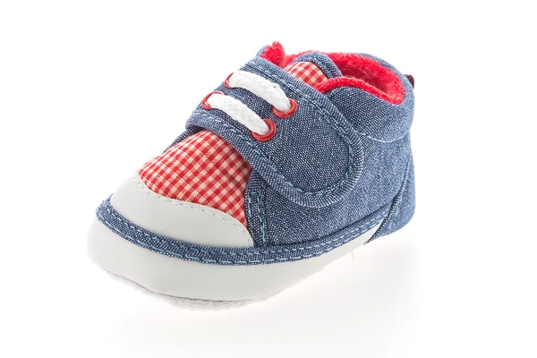 Baby jongen schoen — Stockfoto
