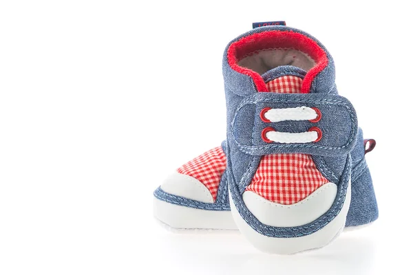 Baby pojke skor — Stockfoto