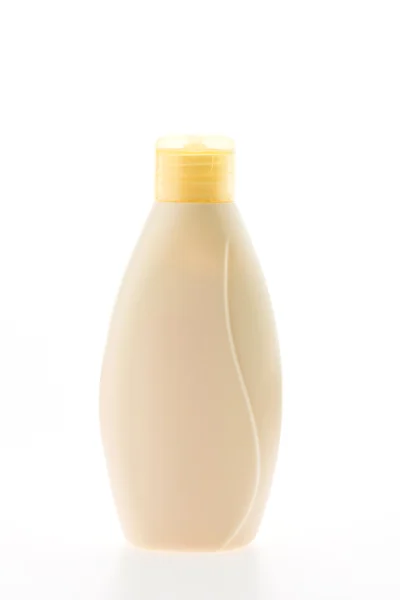 Leere Flasche Körperlotion — Stockfoto