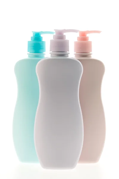 Blank lotion bottles — Stock Photo, Image