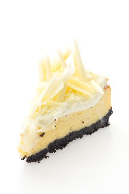 beyaz çikolata peynirli kek