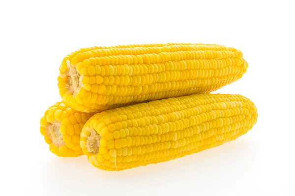 Três espigas de milho amarelas — Fotografia de Stock