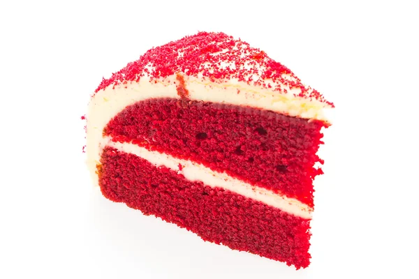 Bolo de veludo vermelho — Fotografia de Stock