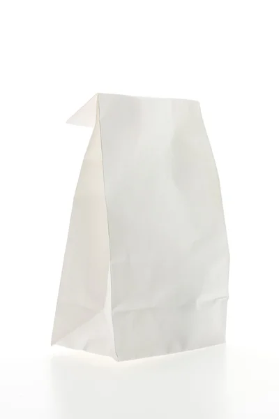 White paper bag — Stock Photo, Image