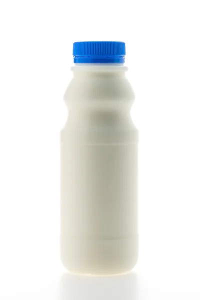 Frasco de leche blanca — Foto de Stock