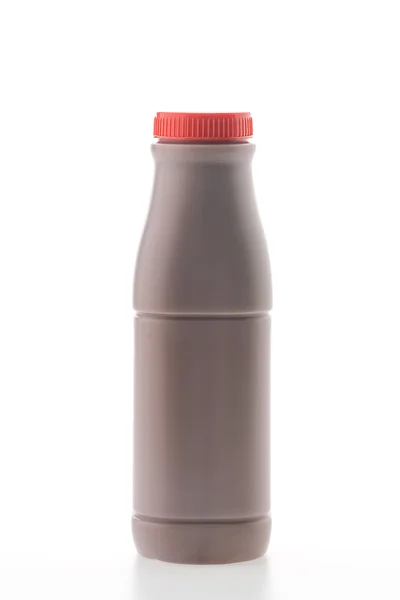 Schokoladenmilchflasche — Stockfoto