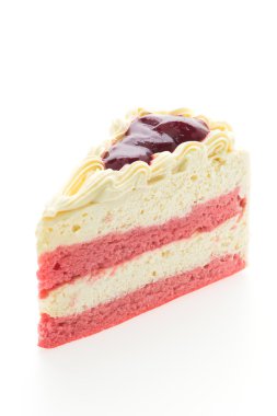 Çilekli kek.
