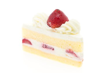 Çilekli kremalı pasta