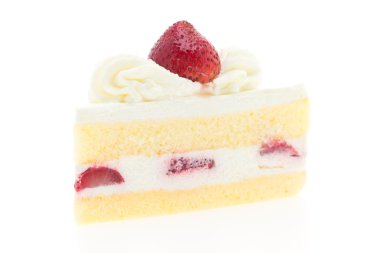 Çilekli kremalı pasta