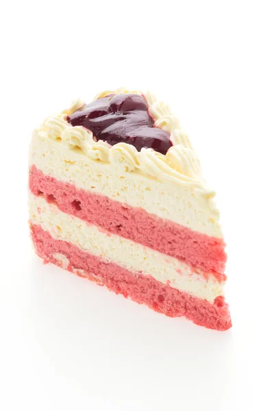 Erdbeerkuchen — Stockfoto