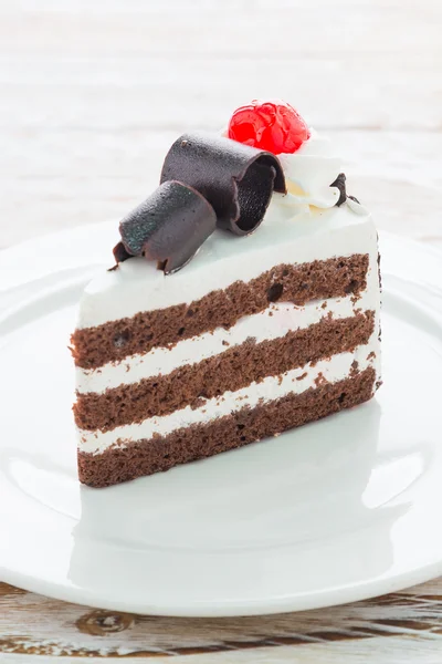 Black forest cake — Stock Photo, Image