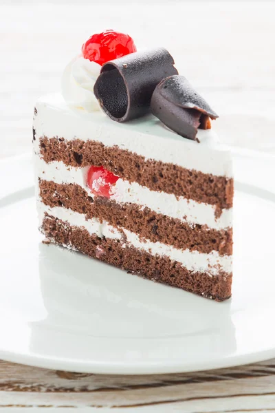 Black forest cake — Stock Photo, Image